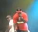 50 Cent se fait bousculer par un fan à Salvador, au Brésil, le 9 juillet 2010