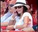 Joan Collins à Saint-Tropez, le 18 juillet 2010.