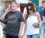 Michelle Yeoh et Jean Todt à Saint-Tropez, le 18 juillet 2010.