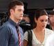 Justin Timberlake et Mila Kunis sur le tournage de  Friends with Benefits , à New York, le 20 juillet 2010.