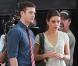 Justin Timberlake et Mila Kunis sur le tournage de  Friends with Benefits , à New York, le 20 juillet 2010.