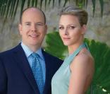 Albert de Monaco et Charlene Wittstock
