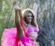  Shakira, sublime à l'occasion d'un shooting à Ibiza le 22 juillet 2010 