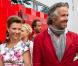 la princesse Martha Louise de Norvège et son mari Ari Behn à la première de Karate Kid 