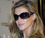 Le top brésilien Gisele Bundchen a bien mis en valeur les lunettes Vogue !
