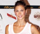 La très belle Melissa Satta à l'occasion d'une fête donnée par Flavio Briatore à Porto Cervo, en Sardaigne, le 31 juillet 2010.