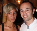 Andres Iniesta à l'occasion d'une fête donnée par Flavio Briatore à Porto Cervo, en Sardaigne, le 31 juillet 2010.