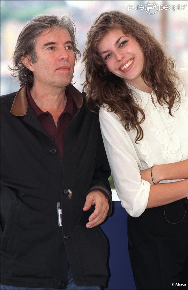 Lou Doillon et son père Jacques Doillon 