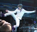 Justin Bieber se produit à Fort Lauderdale (USA), jeudi 5 août, dans le cadre de sa tournée nord-américaine.