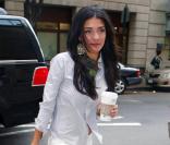 Jessica Szohr à son arrivée sur le plateau de Regis and Kelly à New York le 11 août 2010