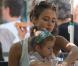 Jessica Alba et sa fille Honor dans les rues de PAris