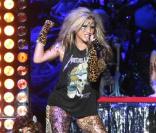 Kesha en première partie du concert de Rihanna à New York au Madison Square Garden, le 12 août 2010