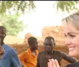 Laeticia Hallyday au Burkina Faso pour l'Unicef