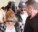 Robert Pattinson et Kristen Stewart à l'aéroport de Los Angeles le 17 août 2010