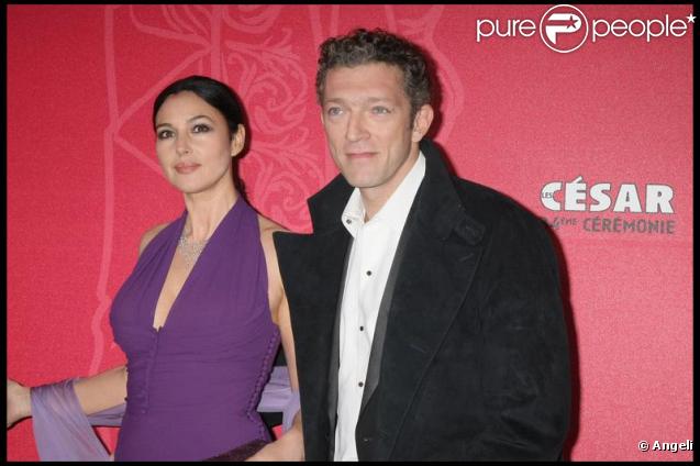 Monica Bellucci et Vincent Cassel