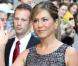 Jennifer Aniston arrive au Daily Show à New York pour y faire la promotion de son film The Switch le 19 août 2010