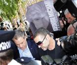 George Michael se présente au tribunal de Highbury Corner à Londres, le 24 août 2010