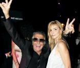 Clotilde Courau et Roberto Cavalli 