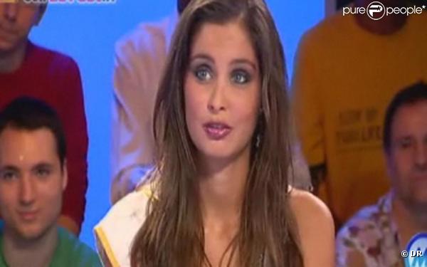 Malika Ménard sur le plateau de Jean-Marc Morandini le 3 septembre 2010