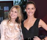 Clémence Poésy et Elisa Sednaoui, à l'occasion de l'avant-première de  Somewhere , lors de la 67e Mostra de Venise, le 4 septembre 2010.