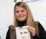 Natascha Kampusch présente son livre -  3096 Tage  - à Vienne, le 9 septembre 2010