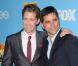 Avant-première Glee saison 2, à Los Angeles, le 7 septembre 2010 : Matthew Morriosn et John Stamos