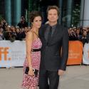 Colin Firth : Toujours élégant sur tapis rouge, au côté de sa très belle femme !