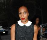 Solange Knowles lors de la Fashion Week new-yorkaise, le 11 septembre 2010