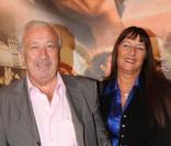 Marcel Campion et son épouse lors de la présentation du film Ces amours-là à Paris le 12 septembre 2010