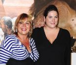 Michèle Bernier et sa fille lors de la présentation du film Ces amours-là à Paris le 12 septembre 2010