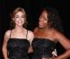 Denise Richards et Tracy Reese durant le défilé Tracy Reese lors de la Mercedes Fashion Week de New York au Lincoln Center le 13 septembre 2010