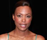 Aisha Tyler durant le défilé Tracy Reese lors de la Mercedes Fashion Week de New York au Lincoln Center le 13 septembre 2010