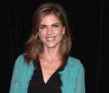 Natalie Morales durant le défilé Tracy Reese lors de la Mercedes Fashion Week de New York au Lincoln Center le 13 septembre 2010