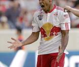 Thierry Henry sous son maillot des New York Red Bulls