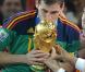 Iker Casillas le soir de la finale de la Coupe du Monde, le 11 juillet 2010 