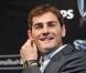 Iker Casillas à Madrid pour le lancement du nouveau rasoir Philips, le 23/09/10