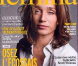 Kristin Scott-Thomas en couverture de Version Femina