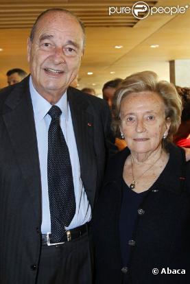 Jacques et Bernadette Chirac