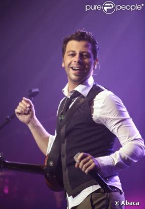 Christophe Maé a reçu une ovation exceptionnelle hier soir au Zénith