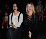 Mélanie Thierry et Rachida Brakni au défilé Sonia Rykiel, le 2 octobre 2010 à Paris.