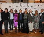 Jalil Lespert, Cartouche, Aïssa Maïga, Zinedine Soualem, Sonia Rolland, Thierry Frémaux, Bernard Montiel ou encore Firmine Richard et Sara Martins au 4e Gala organisé au profit de l'association Maïsha Africa. Lyon, le 3 octobre