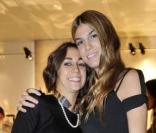 Delfina Delettrez Fendi et Bianca Brandolini lors de la présentation de la collection Capsule Printemps-été 2011 Hogan by Karl Lagerfeld le 2 octobre 2010 à Paris