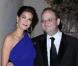 Teri Hatcher et le producteur Marc Cherry lors de la soirée Broadway tonight au Alex Theatre à Glendale, Los Angeles, le 4 octobre 2010