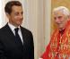 Nicolas Sarkozy rencontre Benoit XVI au Vatican, le 8 octobre 2010