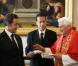 Nicolas Sarkozy rencontre Benoit XVI au Vatican, le 8 octobre 2010