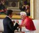 Nicolas Sarkozy rencontre Benoit XVI au Vatican, le 8 octobre 2010