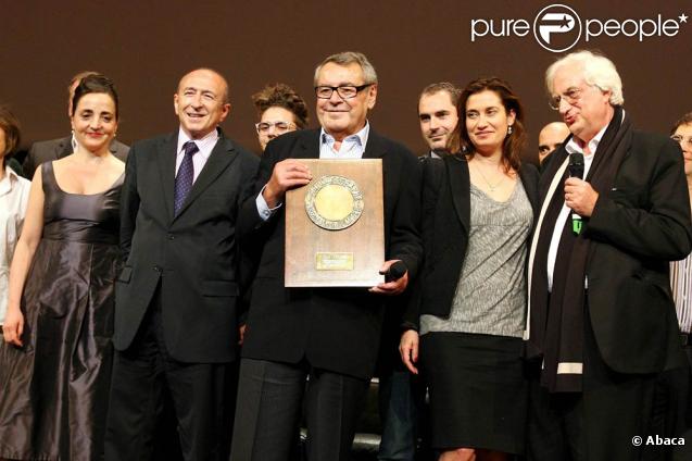 Samedi 9 octobre 2010, le cinéaste Milos Forman recevait le Prix Lumière du 2e Festival du Film de Lyon, récompensant l'ensemble de son oeuvre !
