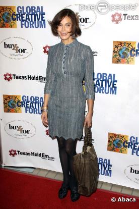Teri Hatcher lors du 1er Gala Global Creative Forum Evening of Entertainment au Four Seasons hotel à Beverly Hills le 11 octobre 2010