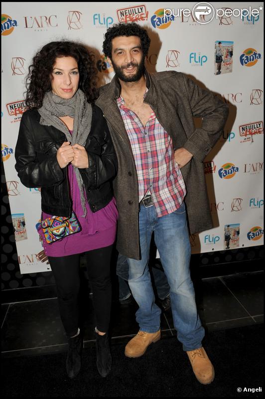 Ramzy Bédia et Anne Depetrini en novembre 2009