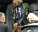 Heidi Klum et Seal, à Los Angeles, avec Leni et Lou. Ils emmènent Leni à sa leçon de karaté. 16/10/2010